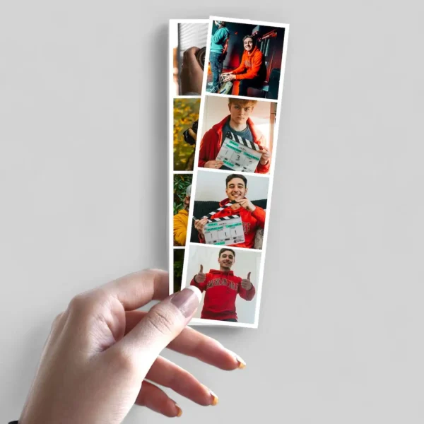 Customized Photo Booth Style Strip - White | Print Photos Online