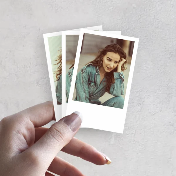 Mini Retro Photo Prints - White | Print Photos Online | Polaroids