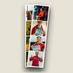 Customized Photo Booth Style Strip - White | Print Photos Online