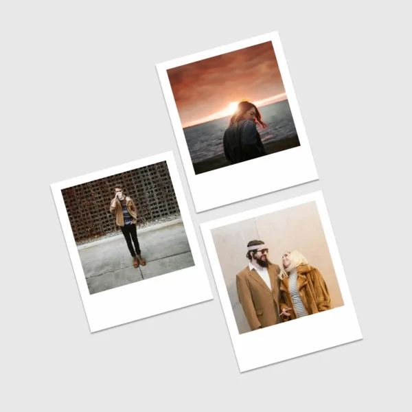 Large Retro Photo Prints - White | Print Photos Online | Polaroids