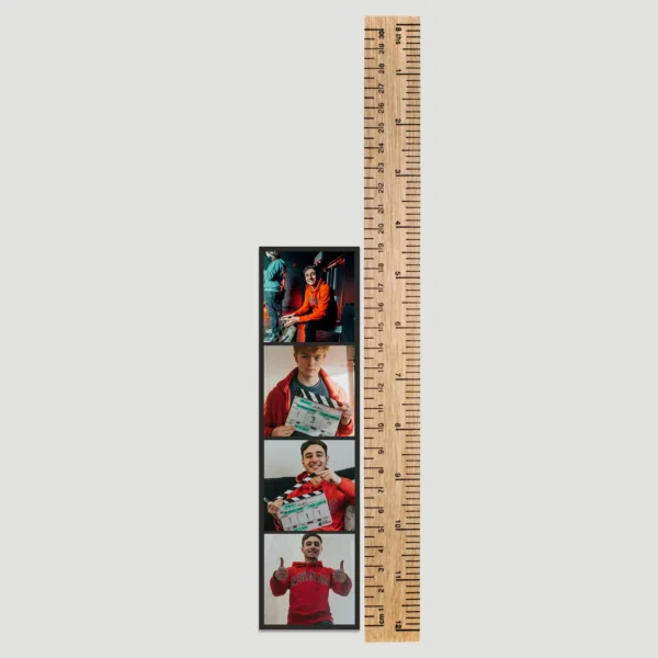 Customized Photo Booth Style Strip - Black | Print Photos Online